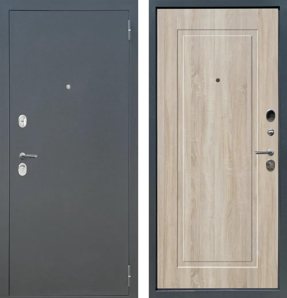 Входная дверь МеталЮр 3К M2 сонома светлый