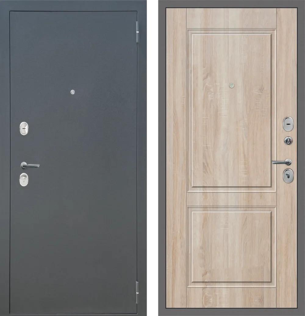 Входная дверь МеталЮр 3К M3 сонома светлый