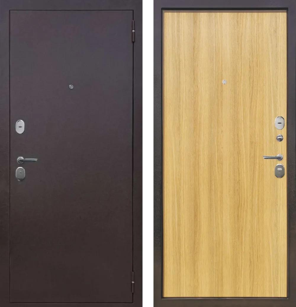 Дверь входная МеталлЮр 2К M27 дуб Ардеш
