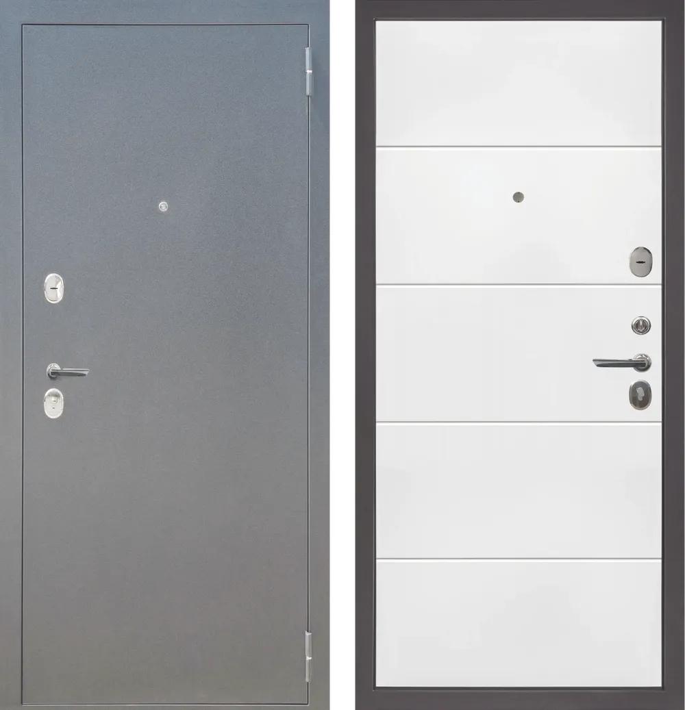 Дверь входная МеталлЮр 2К M28 Velluto Bianco AG 700