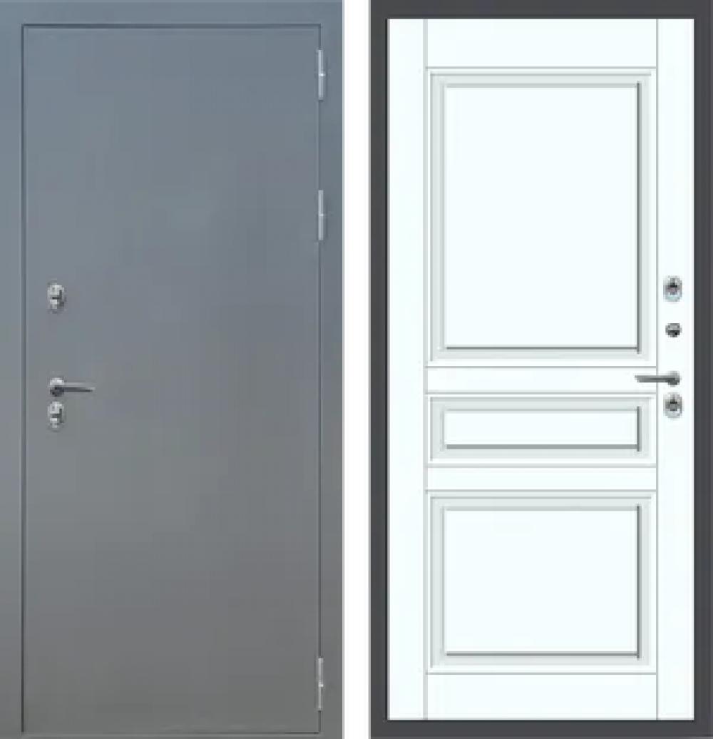 Дверь входная МеталлЮр Термо M20 ТЕРМО букле графит-Velluto Bianco AG 700