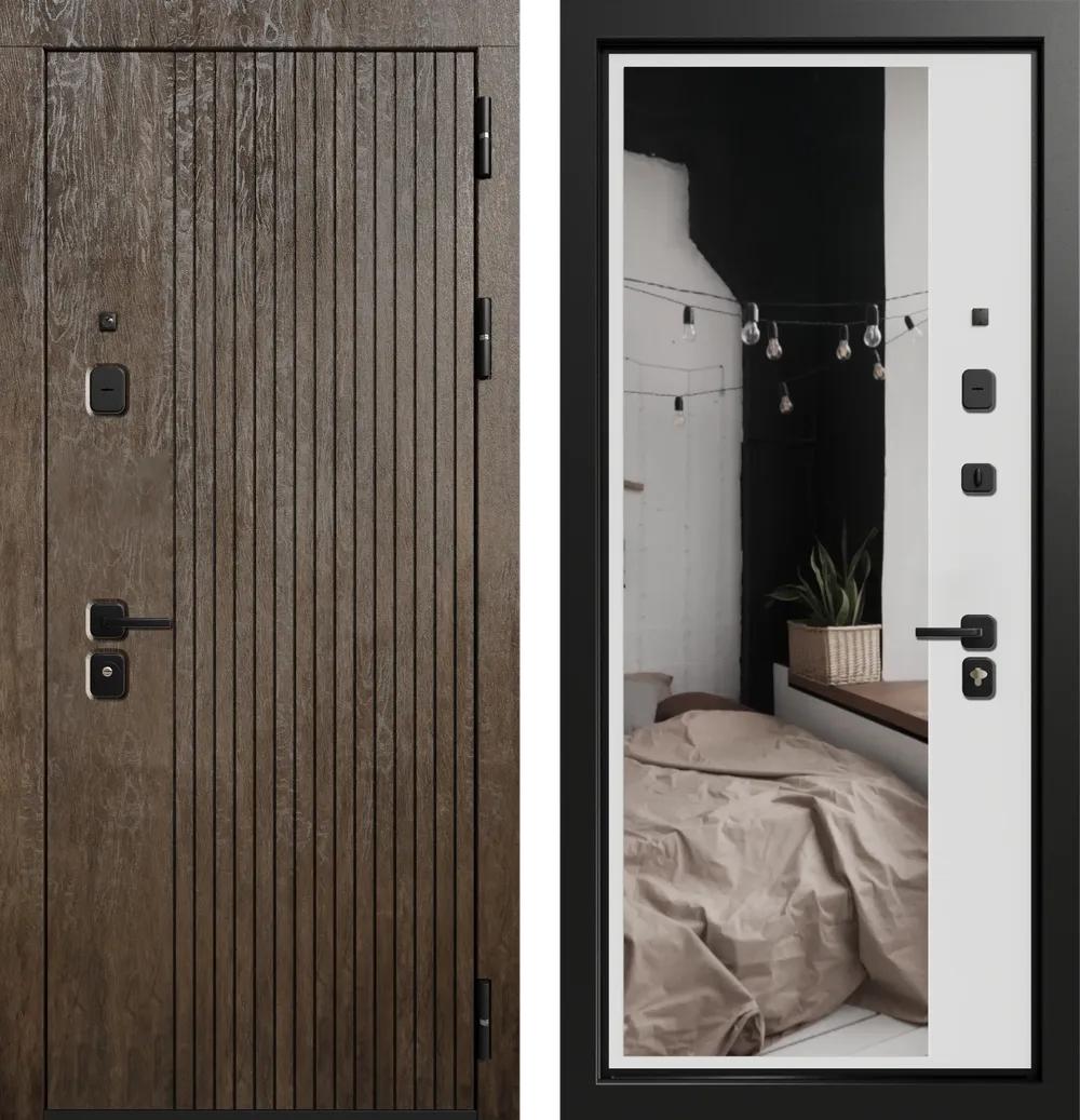 Сталлер Акцент 3К90 TOR ЮР-38 ХардВуд лунный (MPD101) - ЮР-42 зеркало ZB Белый