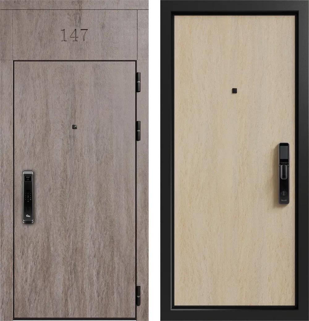 Сталлер Гранд Без фрезеровки ХардВуд дымчатый (MDP100) - Без фрезеровки ХардВуд песочный (MDP102)