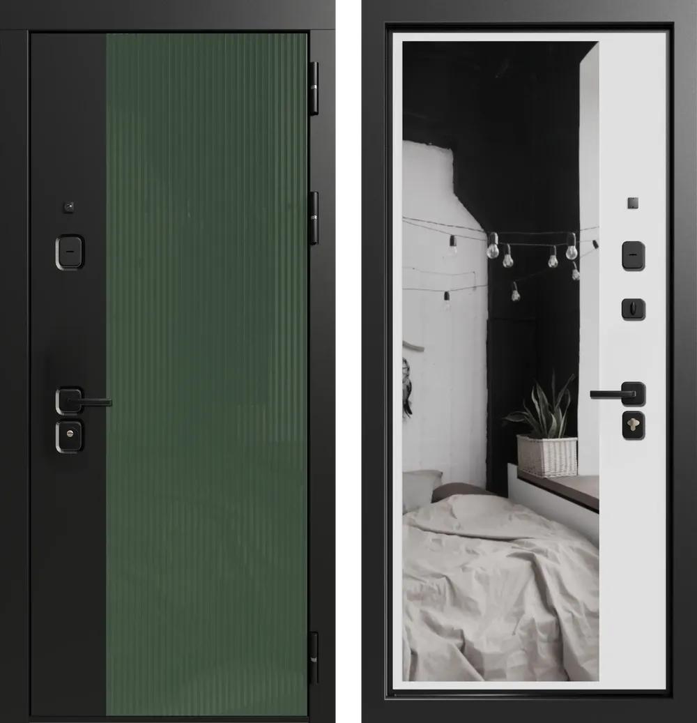 Сталлер Делла ЮР-43 Вудлайн олива - ЮР-42 зеркало ZB Белый