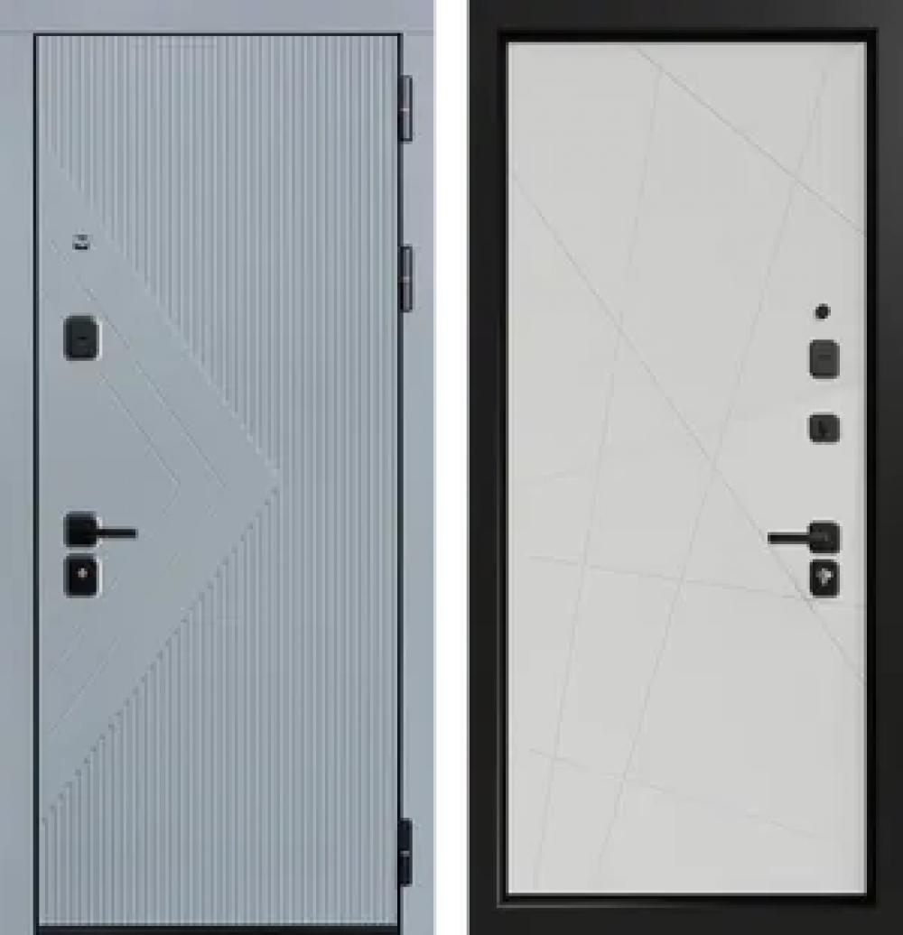 Сталлер Тринити 3К90 ЮР-37 RAL 7011 - H-67 ZB Белый