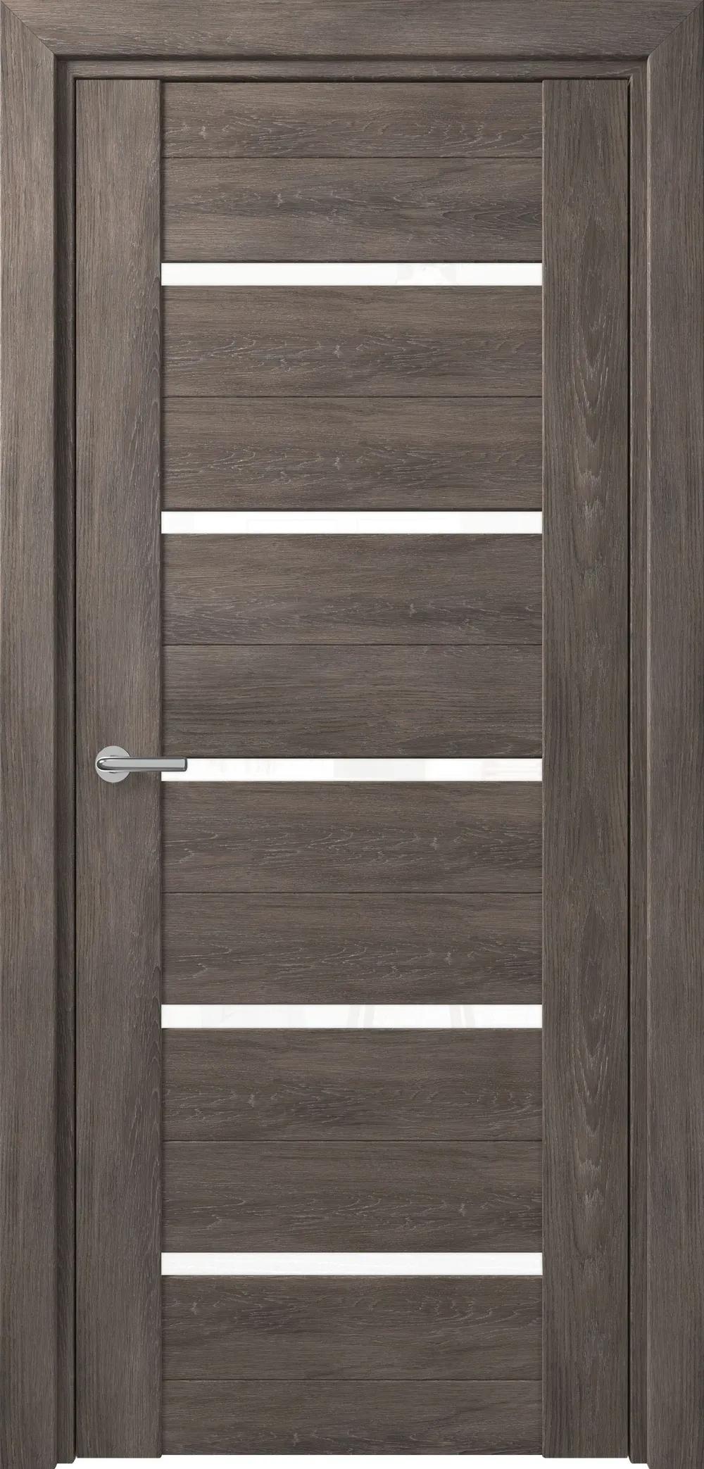 Дверь межкомнатная DEFORM Серия D D11 DEFORM ДО белый лак дуб шале графит