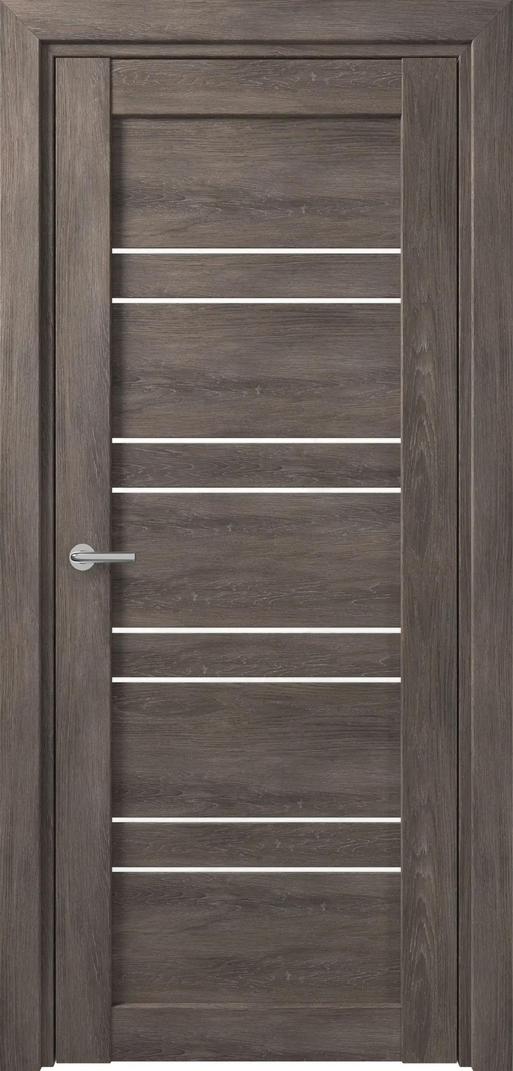 Дверь межкомнатная DEFORM Серия D D15 DEFORM ДО белый лак дуб шале графит