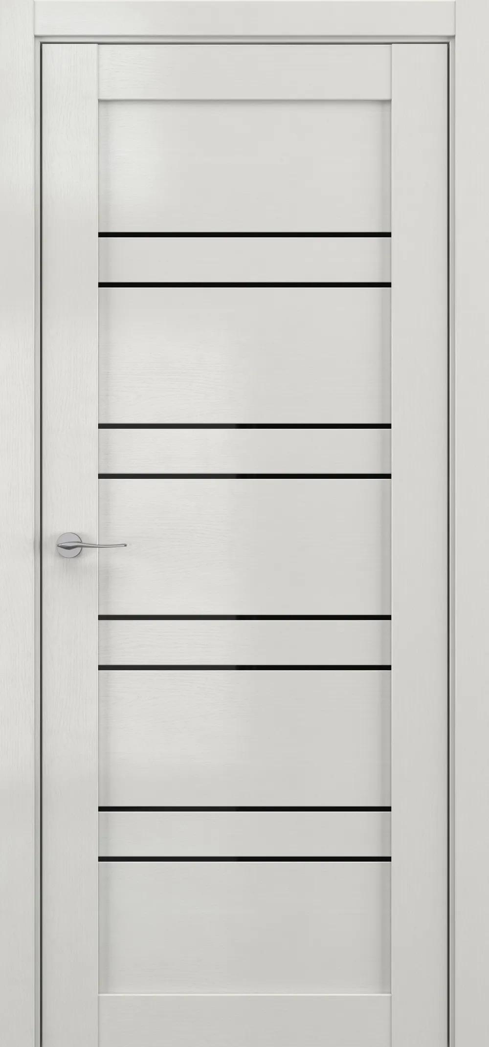 Дверь межкомнатная DEFORM Серия V V15 ДО черный лак крем вуд