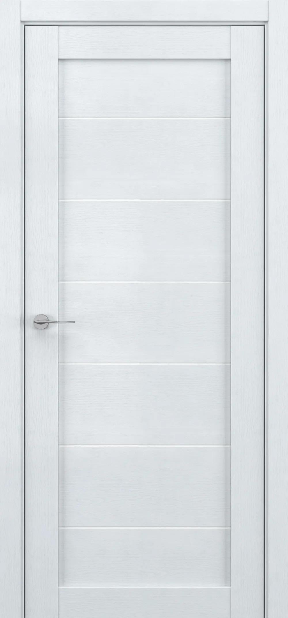 Дверь межкомнатная DEFORM Серия V V7 ДО белый лак Скай вуд