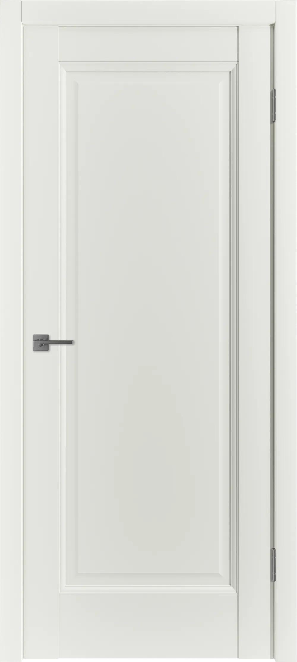 Дверь межкомнатная EMALEX E1 ДГ MidWhite