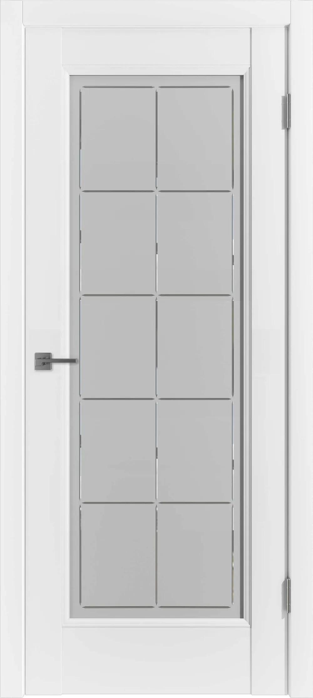 Дверь межкомнатная EMALEX E1 ДО Crystal Cloud Emalex Ice