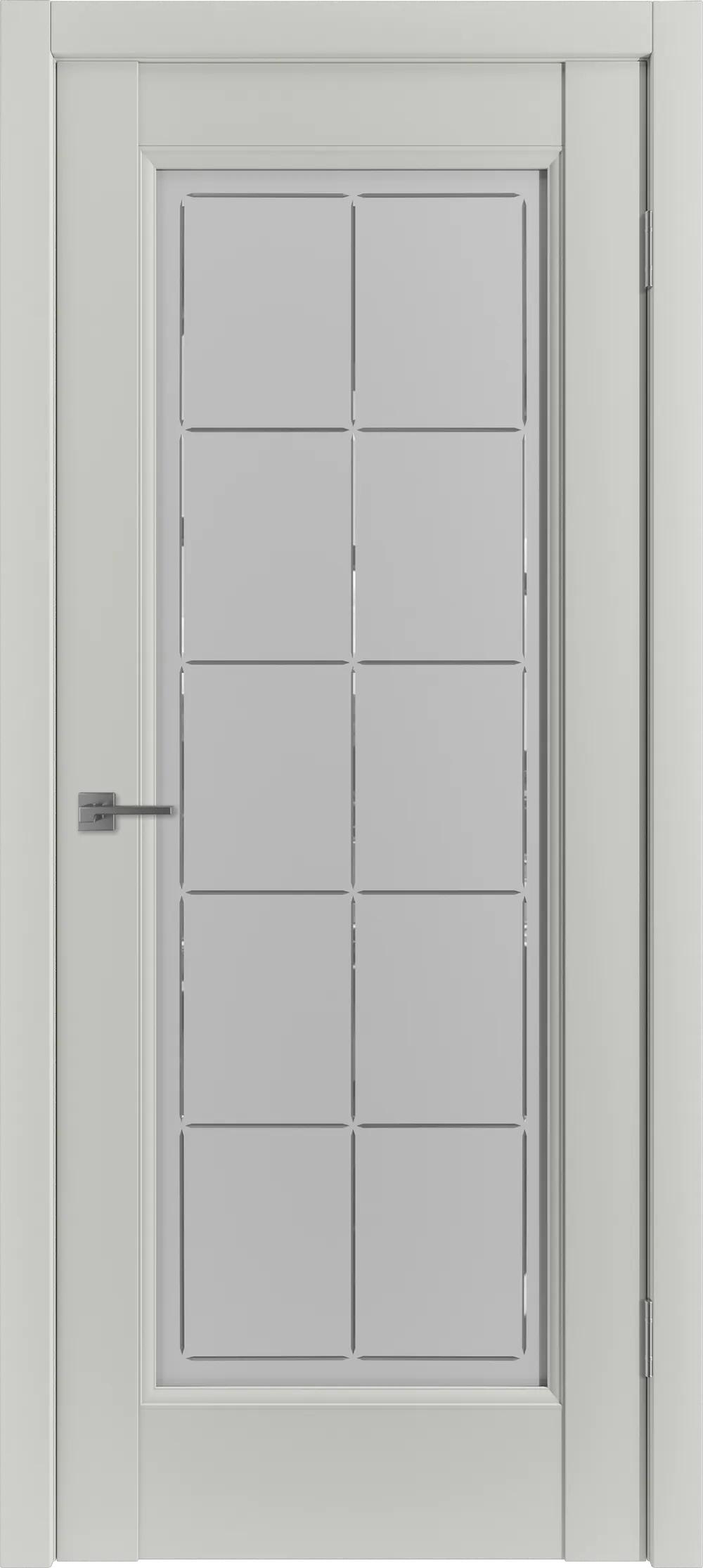 Дверь межкомнатная EMALEX E1 ДО Crystal Cloud Emalex taupe