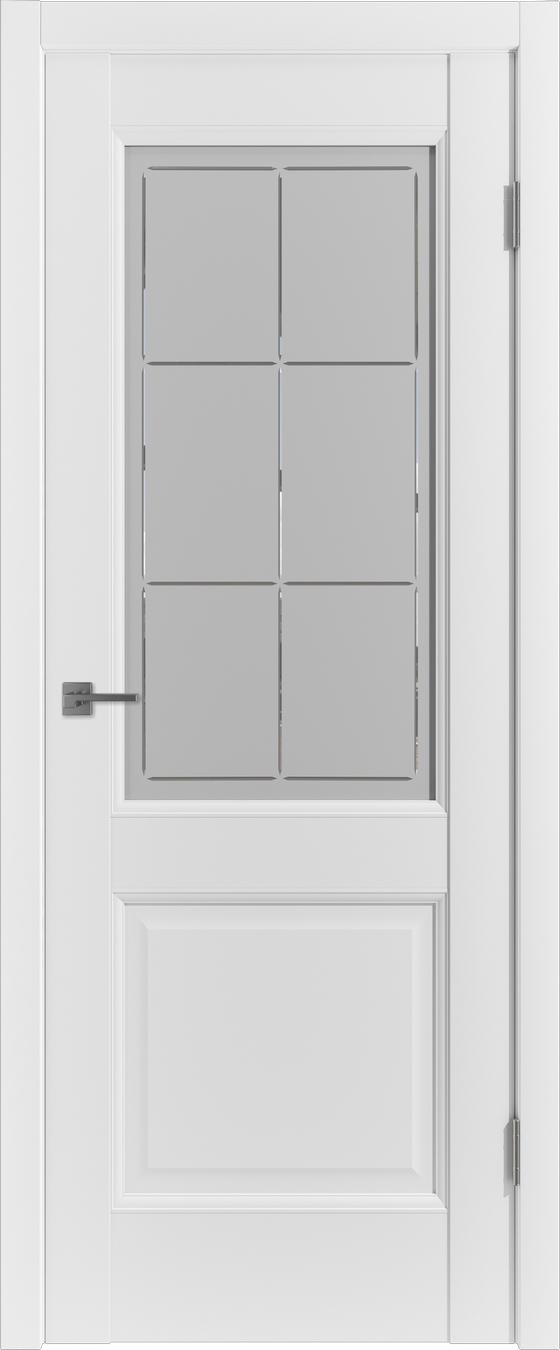 Дверь межкомнатная EMALEX E2 ДО Cristal Cloud Emalex Ice НЕСТАНДАРТ