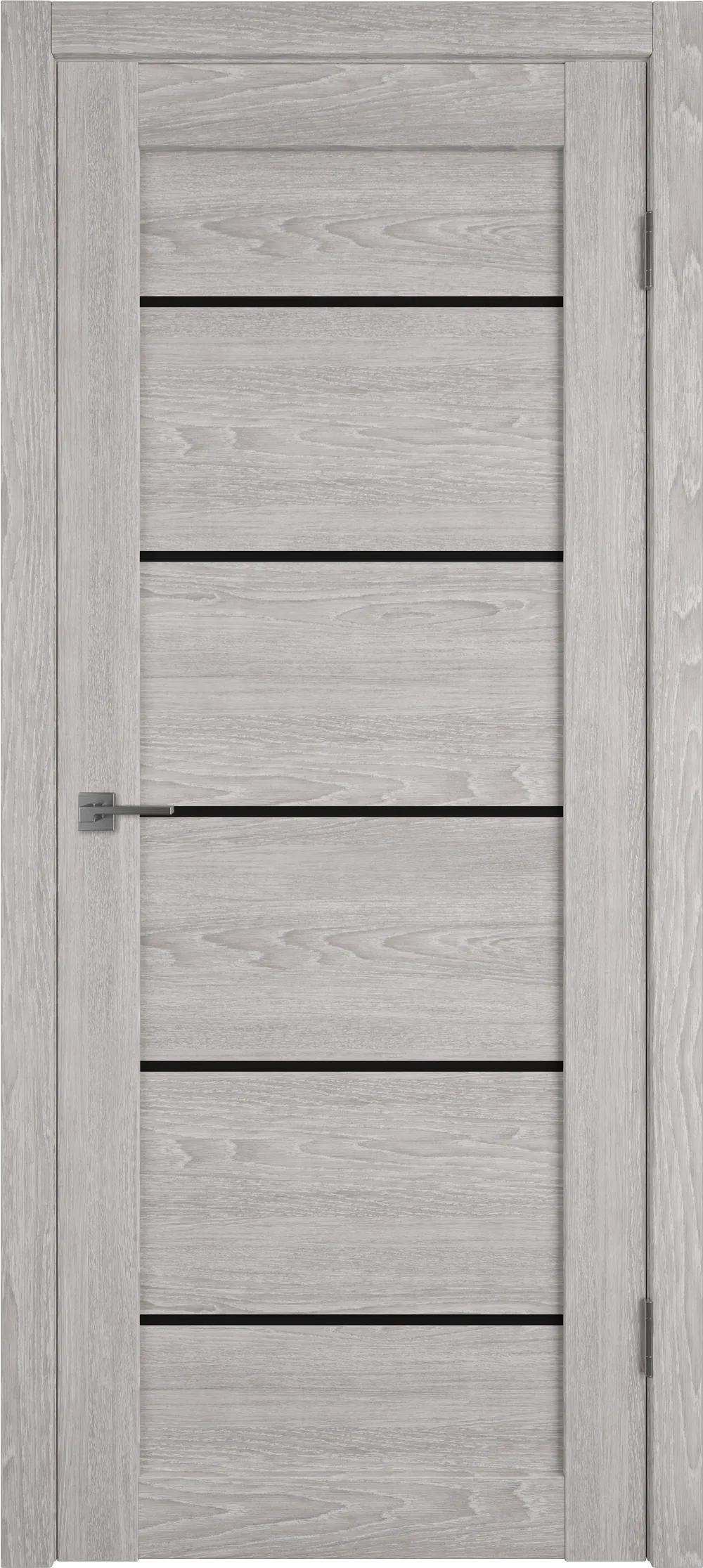 Дверь межкомнатная Atum Pro Atum Pro Х27 Black Gloss Mild stratum НЕСТАНДАРТ