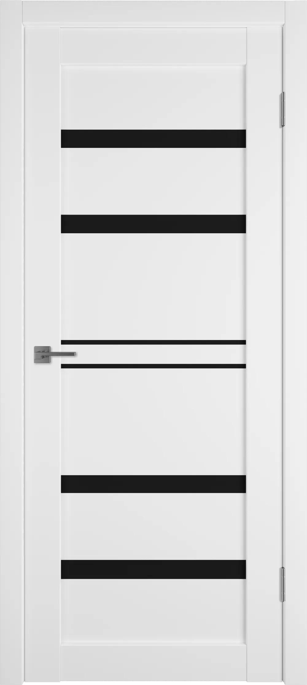 Дверь межкомнатная EMALEX E26 ДО BLACK GLOSS Emalex Ice НЕСТАНДАРТ