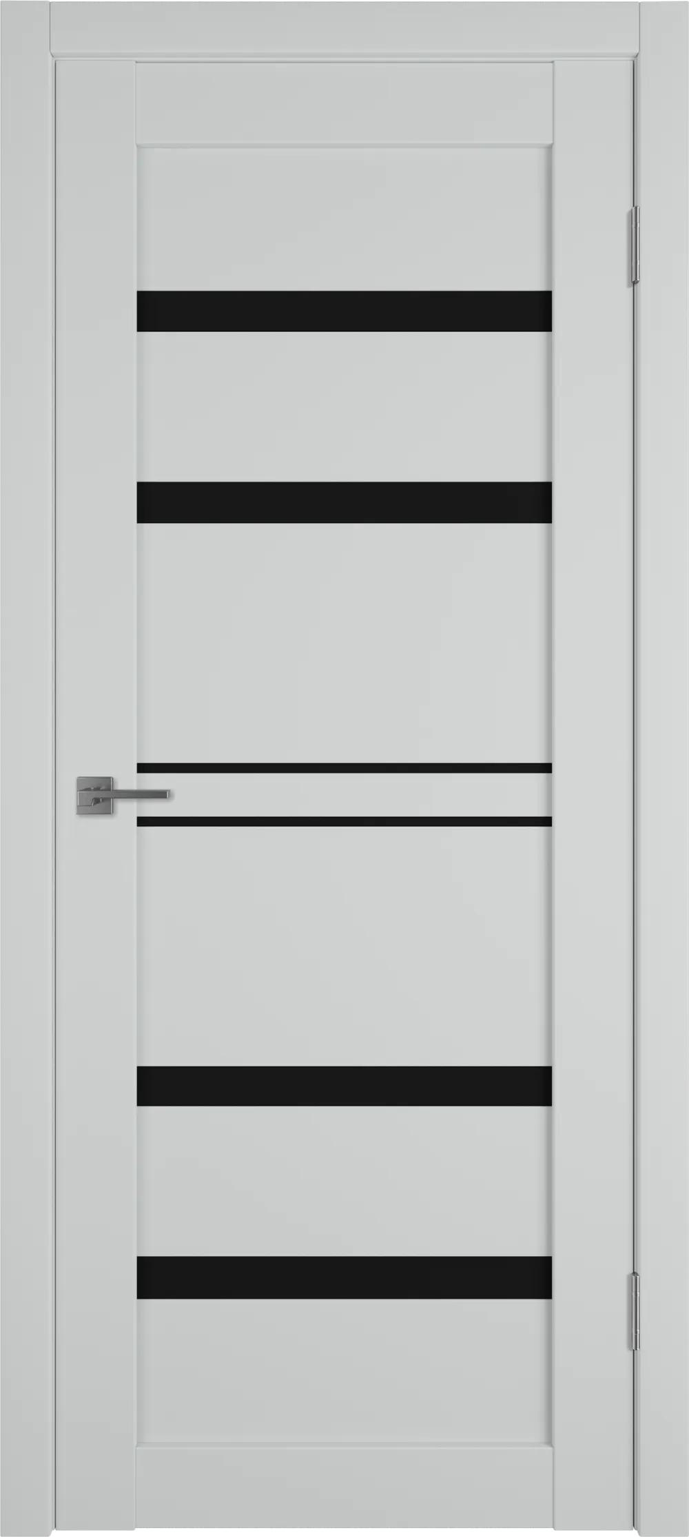 Дверь межкомнатная EMALEX E26 ДО BLACK GLOSS Emalex Steel