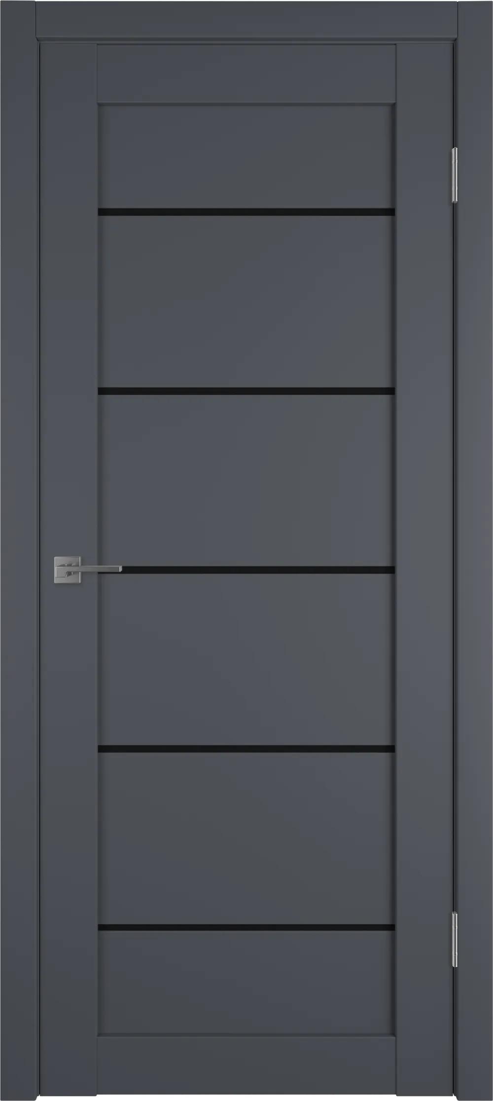 Дверь межкомнатная EMALEX E27 ДО BLACK GLOSS Emalex Onyx