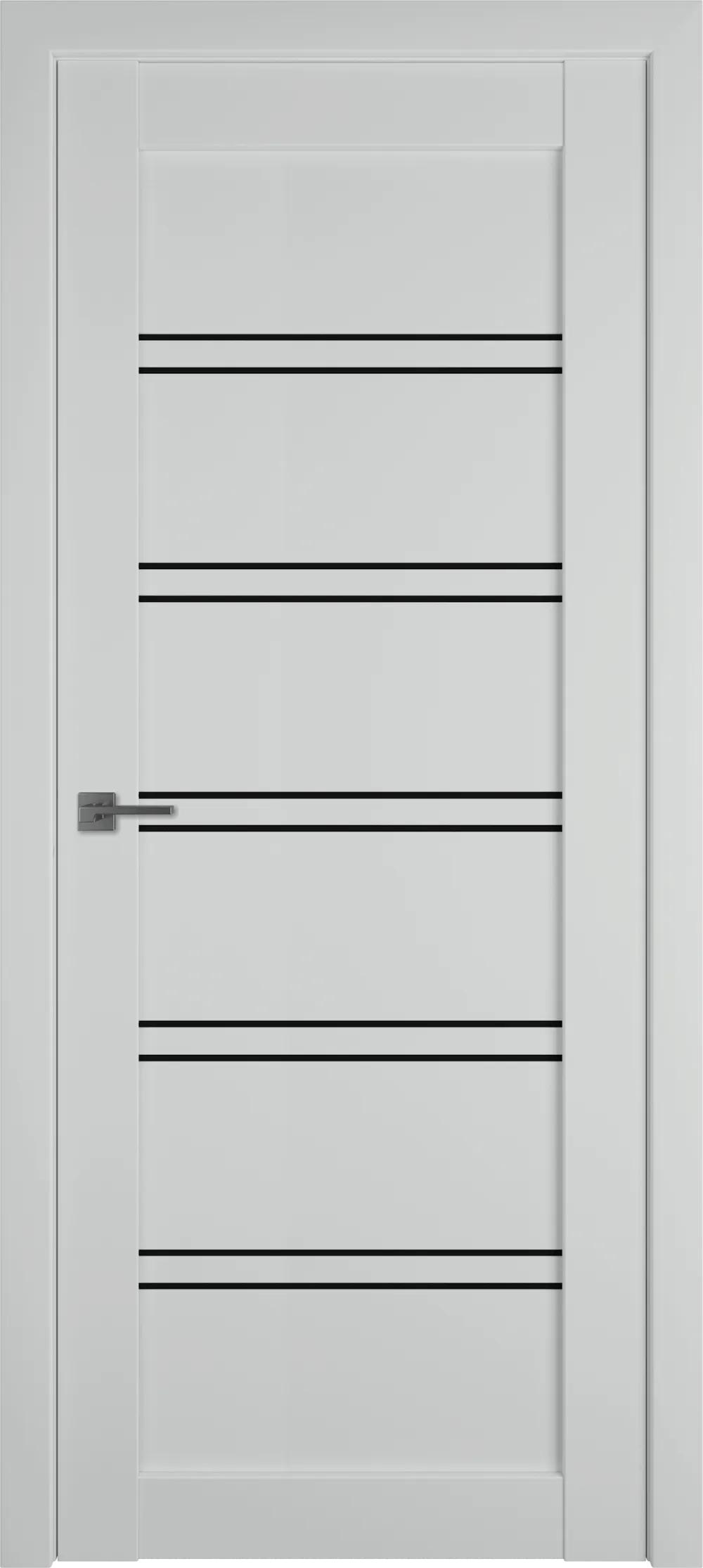 Дверь межкомнатная EMALEX E28 ДО BLACK GLOSS Emalex Steel