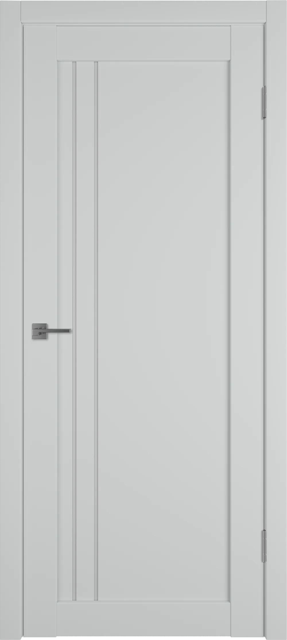 Дверь межкомнатная EMALEX E33 ДО white cloud Emalex Steel НЕСТАНДАРТ