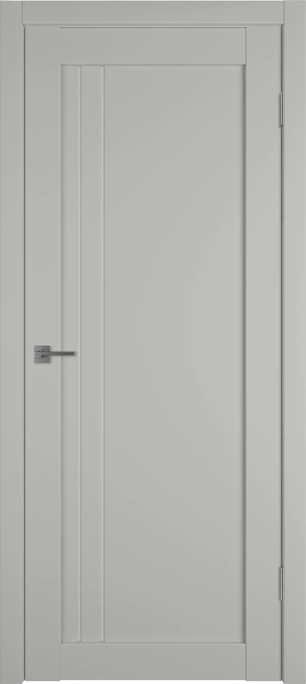 Дверь межкомнатная EMALEX E33 ДО white cloud Emalex taupe НЕСТАНДАРТ