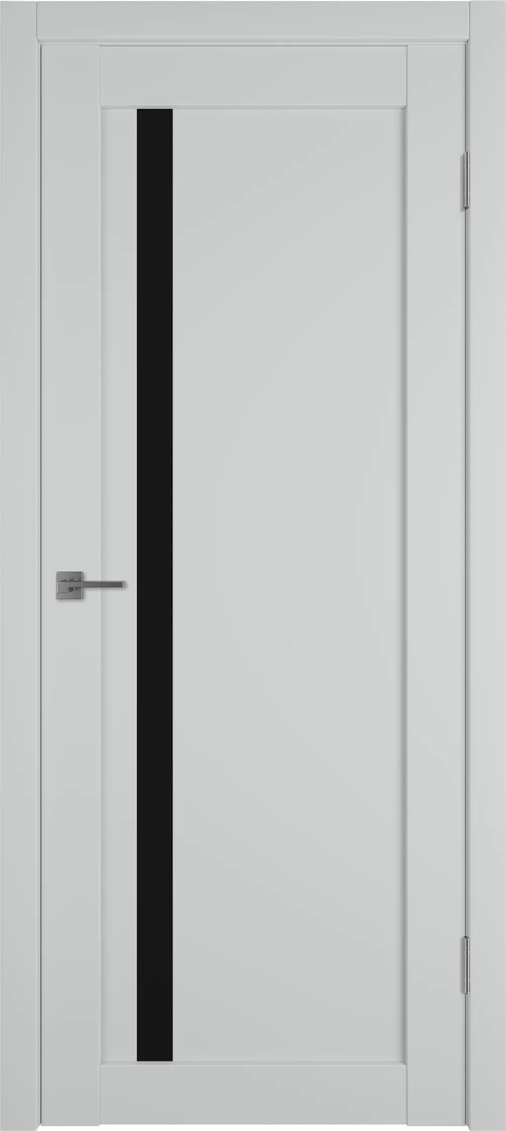 Дверь межкомнатная EMALEX E34 ДО BLACK GLOSS Emalex Steel НЕСТАНДАРТ