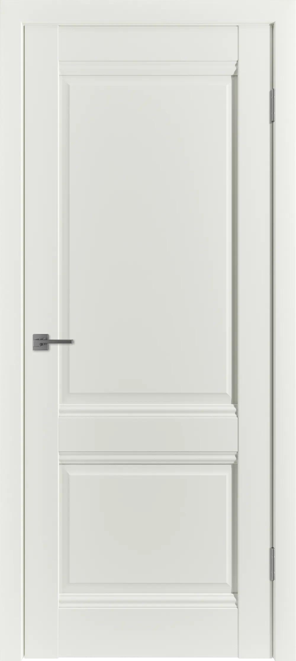 Дверь межкомнатная EMALEX EC2 ДГ MidWhite