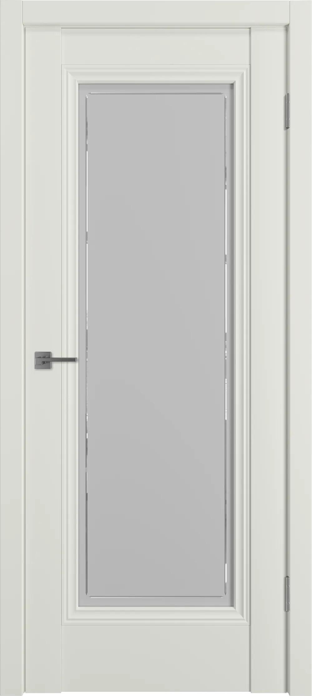 Дверь межкомнатная EMALEX EF1 ДО Crystal Cloud Line Emalex MidWhite НЕСТАНДАРТ