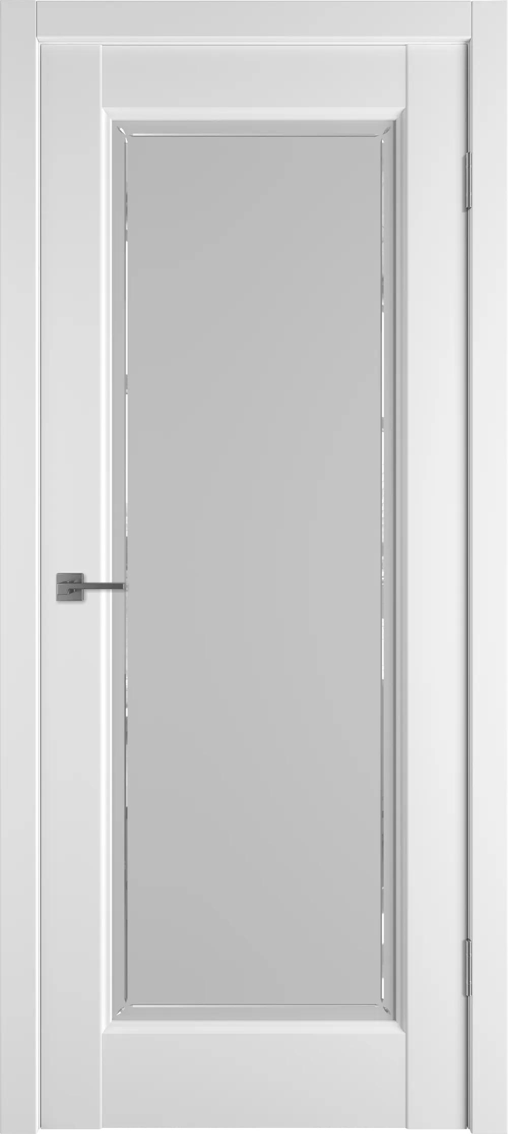 Дверь межкомнатная EMALEX Elegant 1 Crystal Cloud Emalex Ice НЕСТАНДАРТ