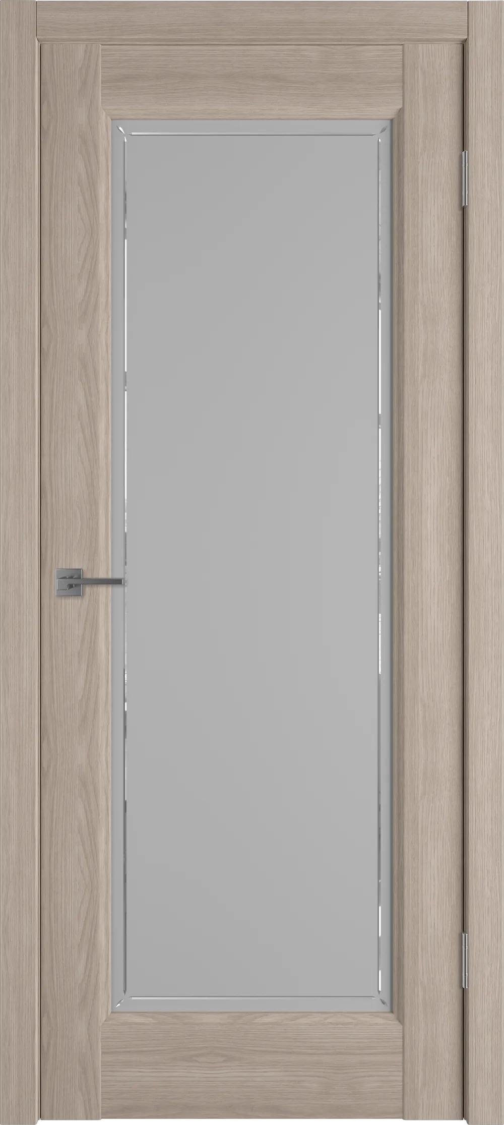 Дверь межкомнатная EMALEX Elegant 1 ДО Crystal Cloud Red Oak