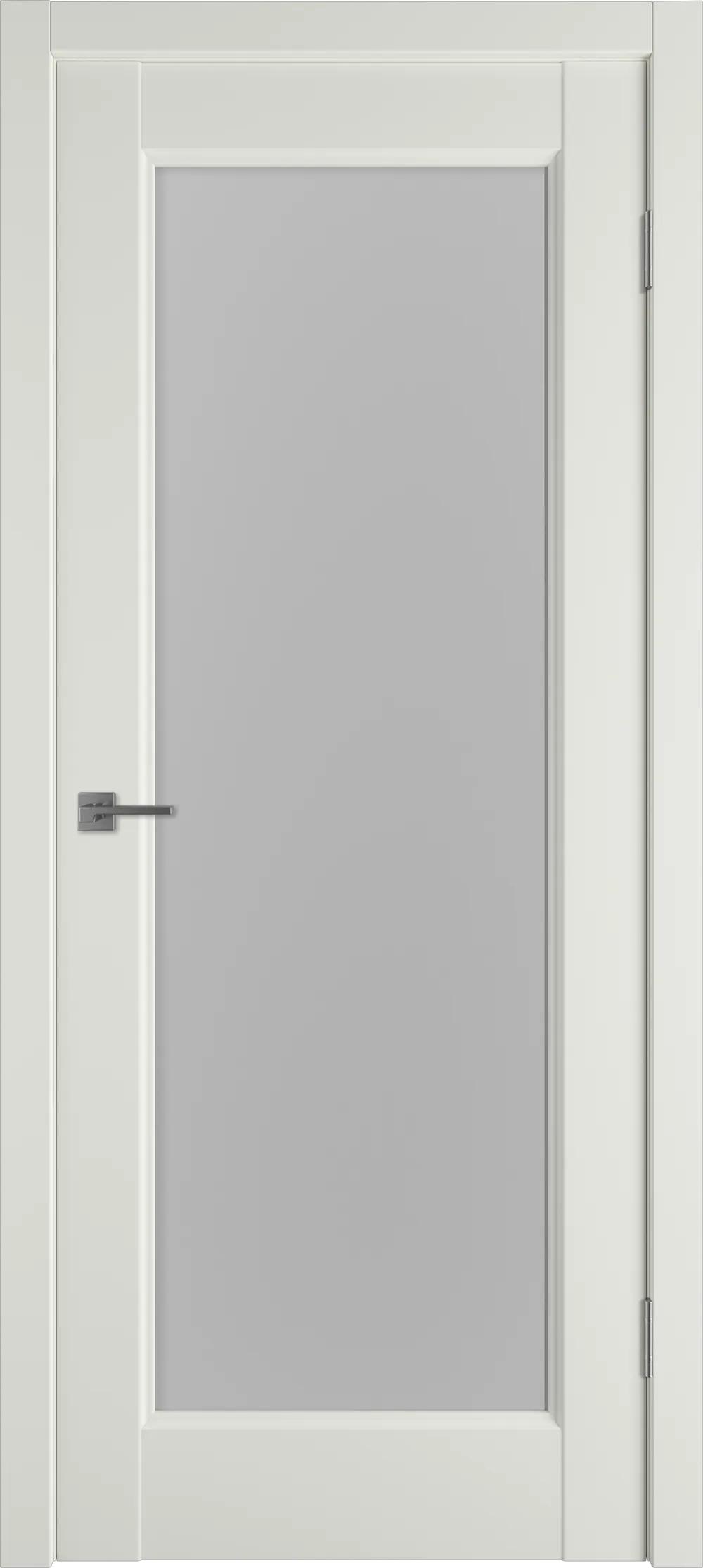 Дверь межкомнатная EMALEX Elegant 1 ДО white cloud Emalex MidWhite