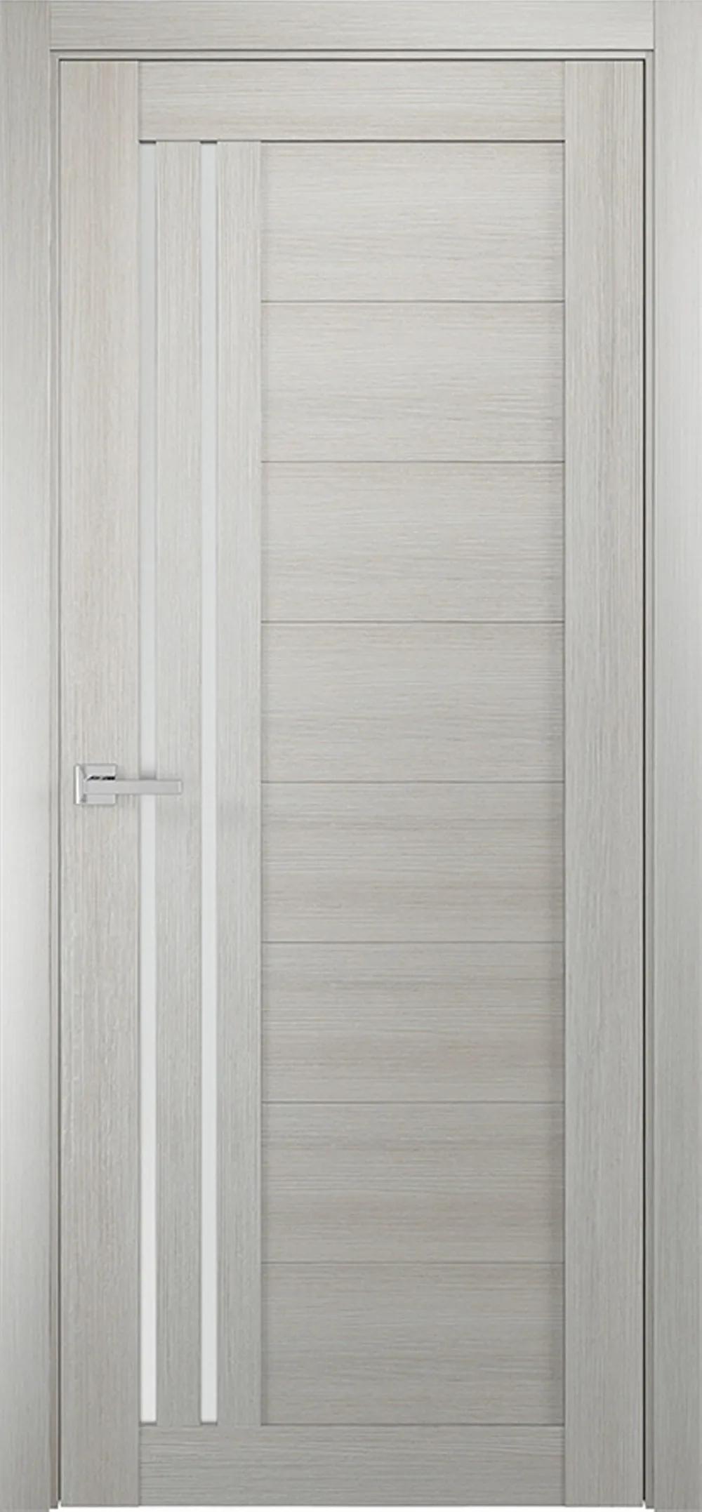 Дверь межкомнатная SMART Квадро 20 ДО Сатинато Перламутр