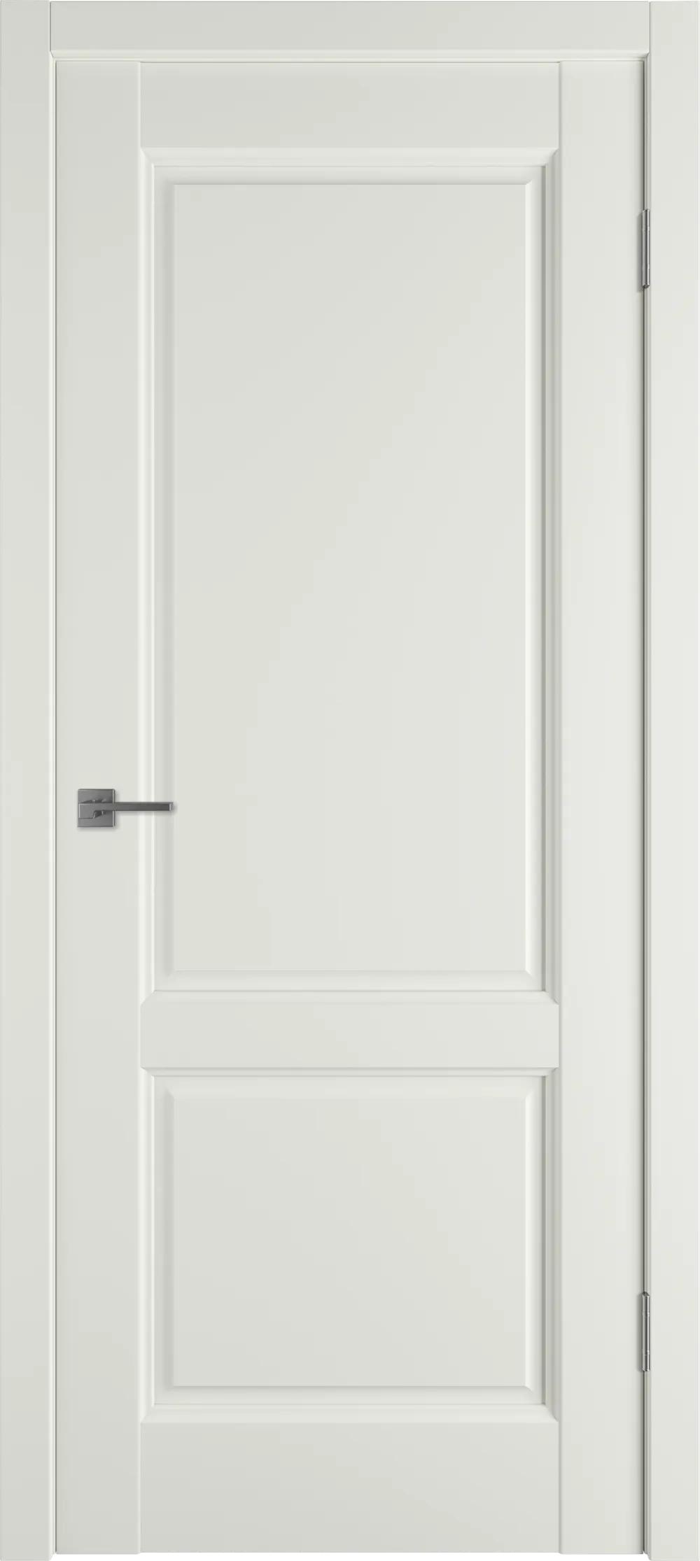 Дверь межкомнатная EMALEX Elegant 2 ДГ MidWhite