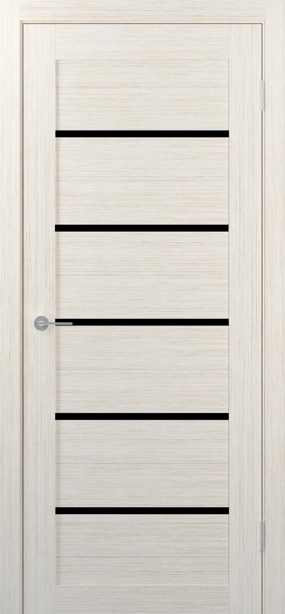 Дверь межкомнатная STARK ST1 ДО черный лак Бьянко