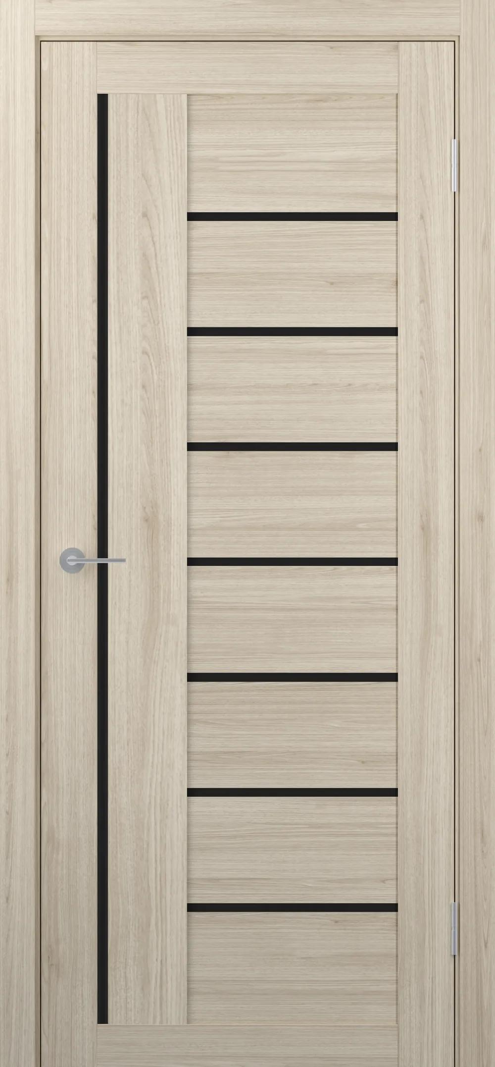 Дверь межкомнатная STARK ST3 черный лак Капучино