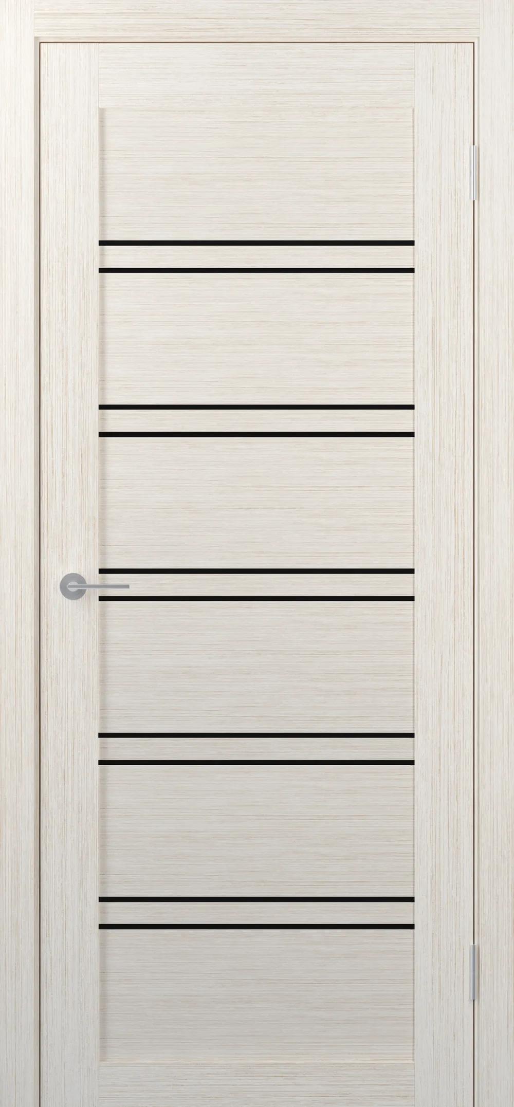 Дверь межкомнатная STARK ST5 ДО черный лак Бьянко