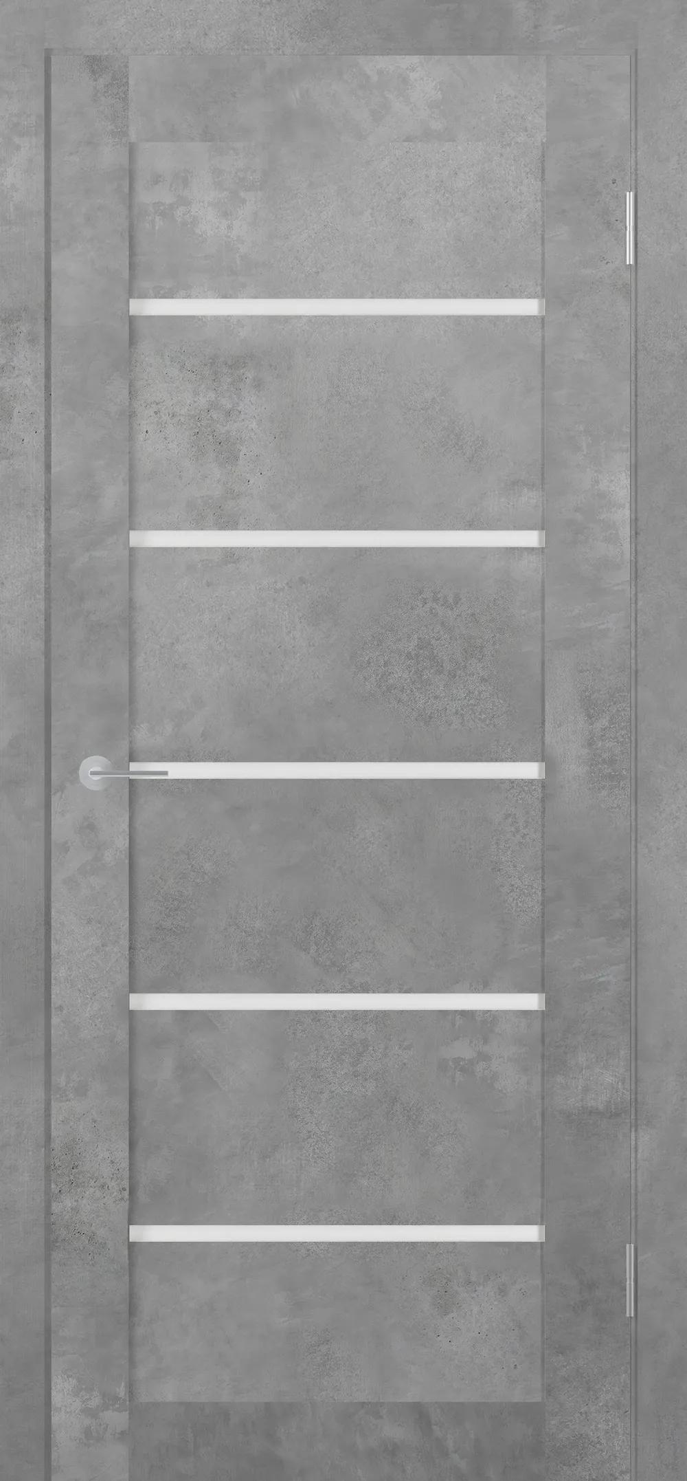 Дверь межкомнатная STARK ST8 ДО матовое Бетон светлый