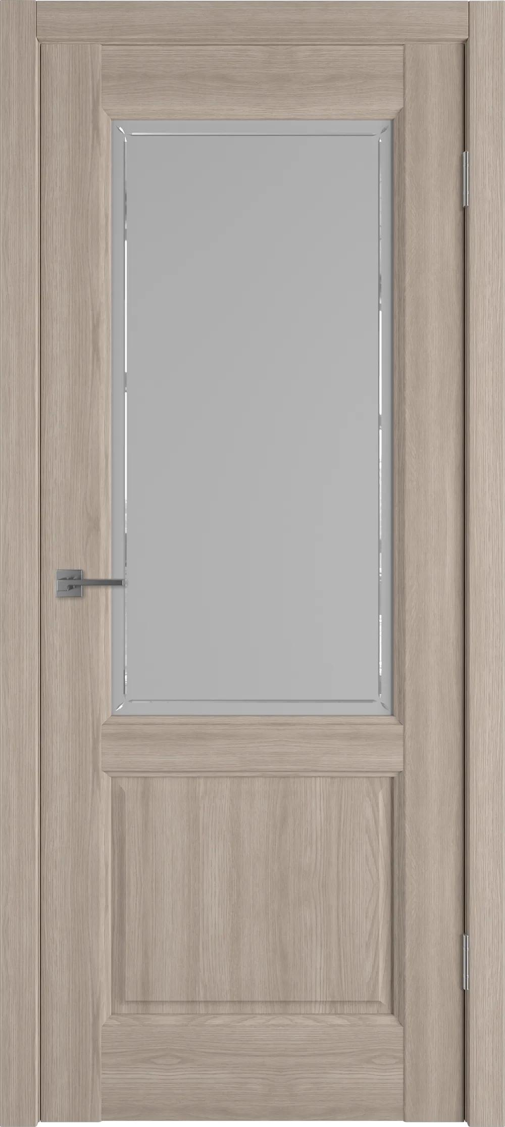 Дверь межкомнатная EMALEX Elegant 2 ДО Crystal Cloud Red Oak НЕСТАНДАРТ