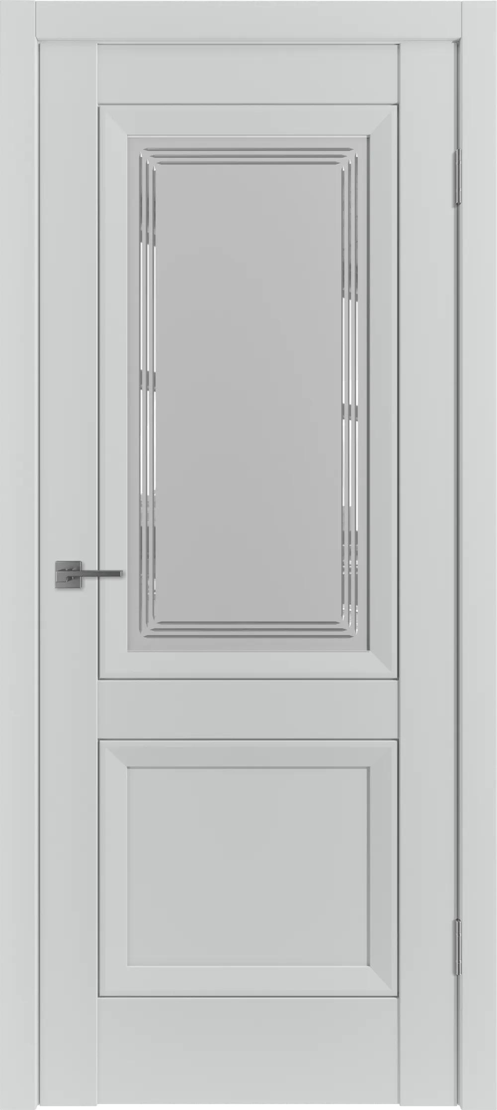 Дверь межкомнатная EMALEX EN2 ДО Crystal Cloud Trinity Emalex Steel