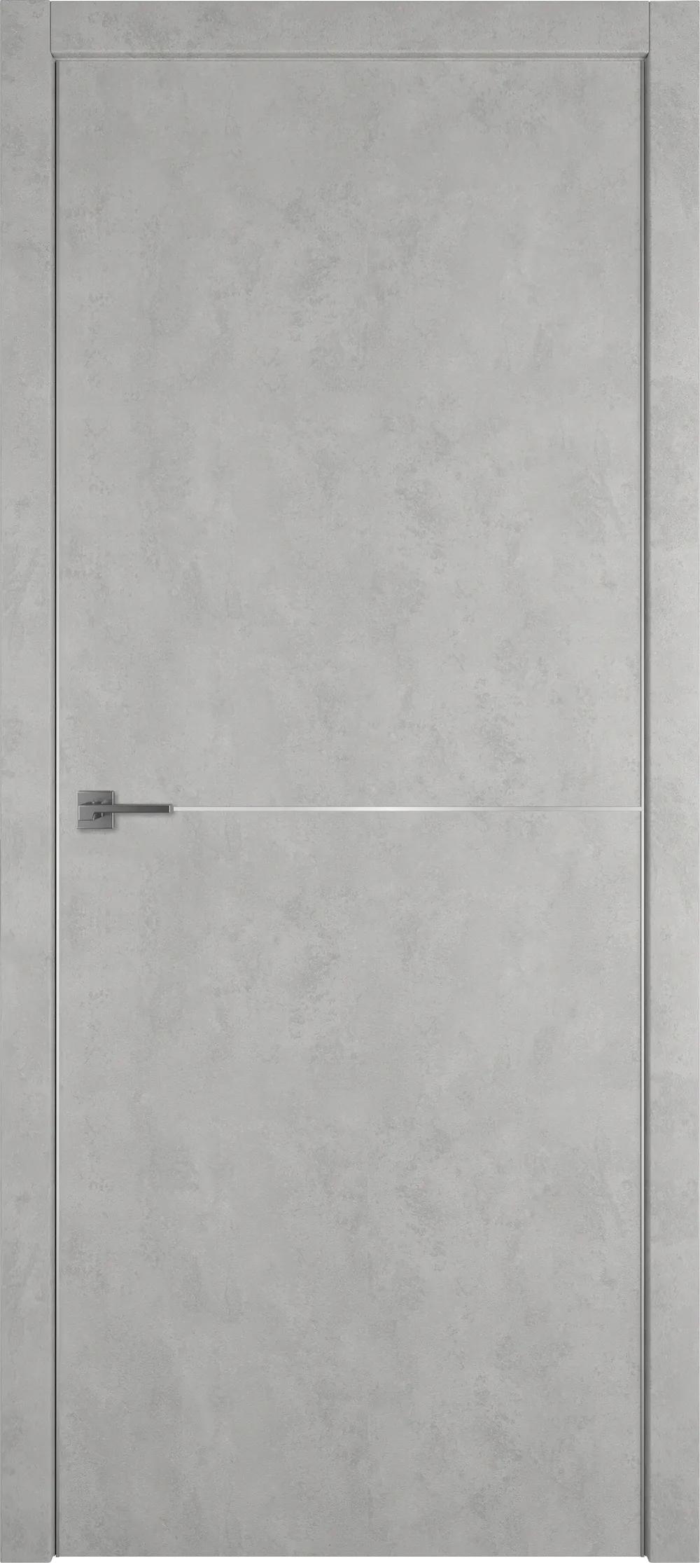 Дверь межкомнатная Urban Urban 1  Antic loft Silver Edge Молдинг Серебро