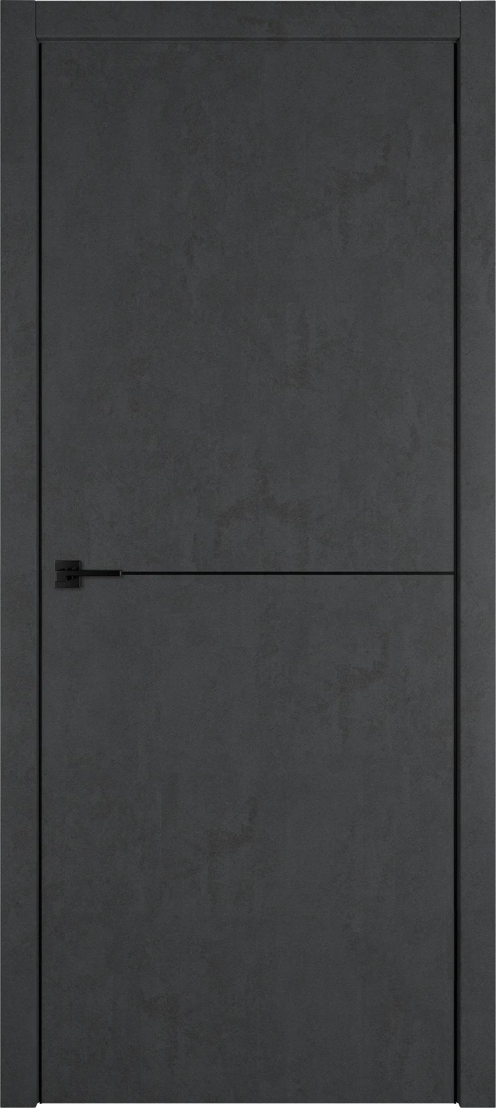 Дверь межкомнатная Urban Urban 1 Jet loft Black Edge молдинг черный