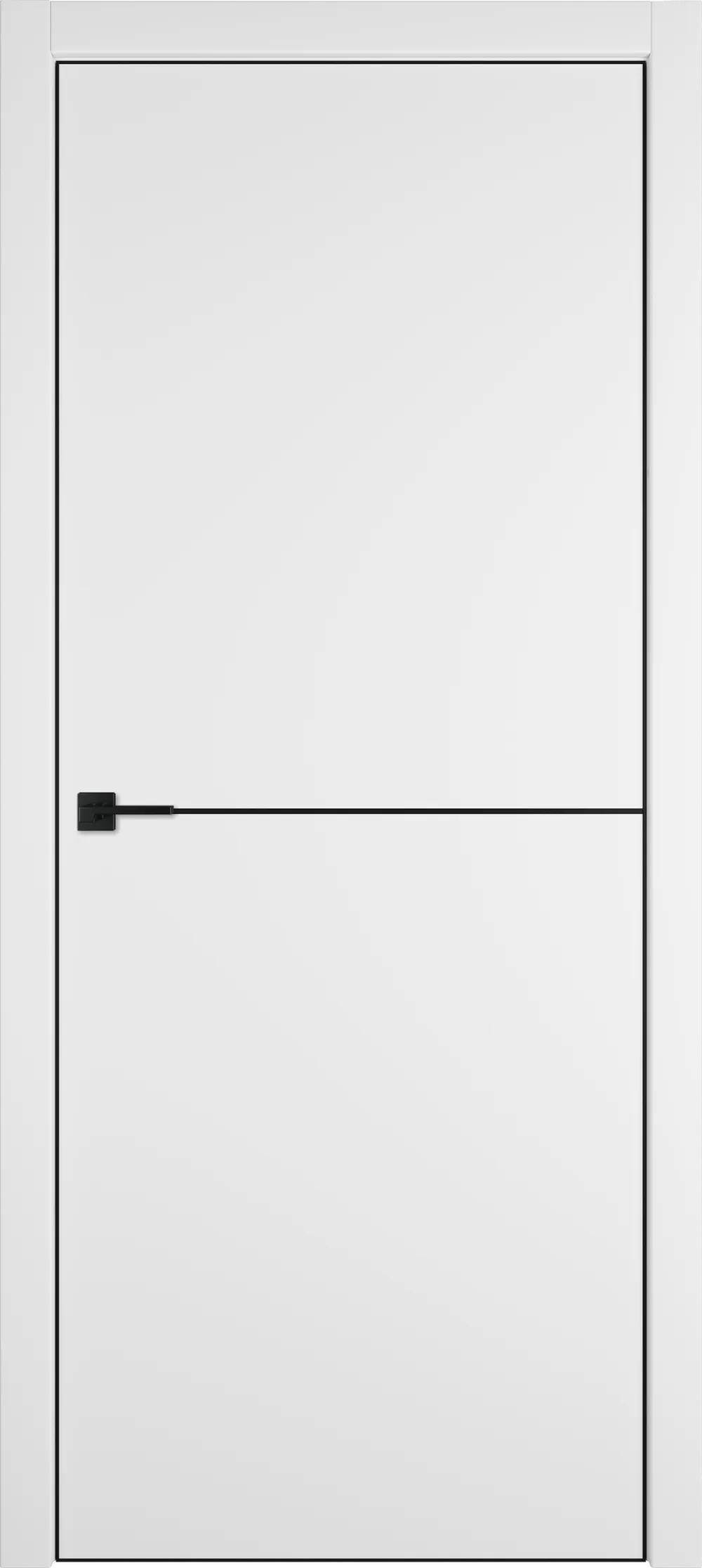 Дверь межкомнатная Urban Urban 1 Emalex Ice Black Edge молдинг черный НЕСТАНДАРТ