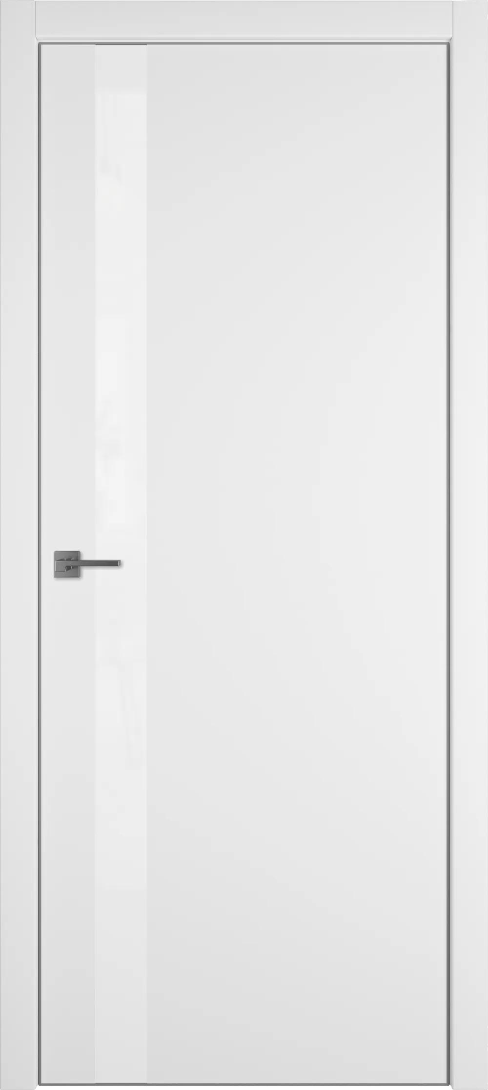 Дверь межкомнатная Urban Urban 1 SV белый лак Emalex Ice Silver Edge зпп Eclipse зпз 196