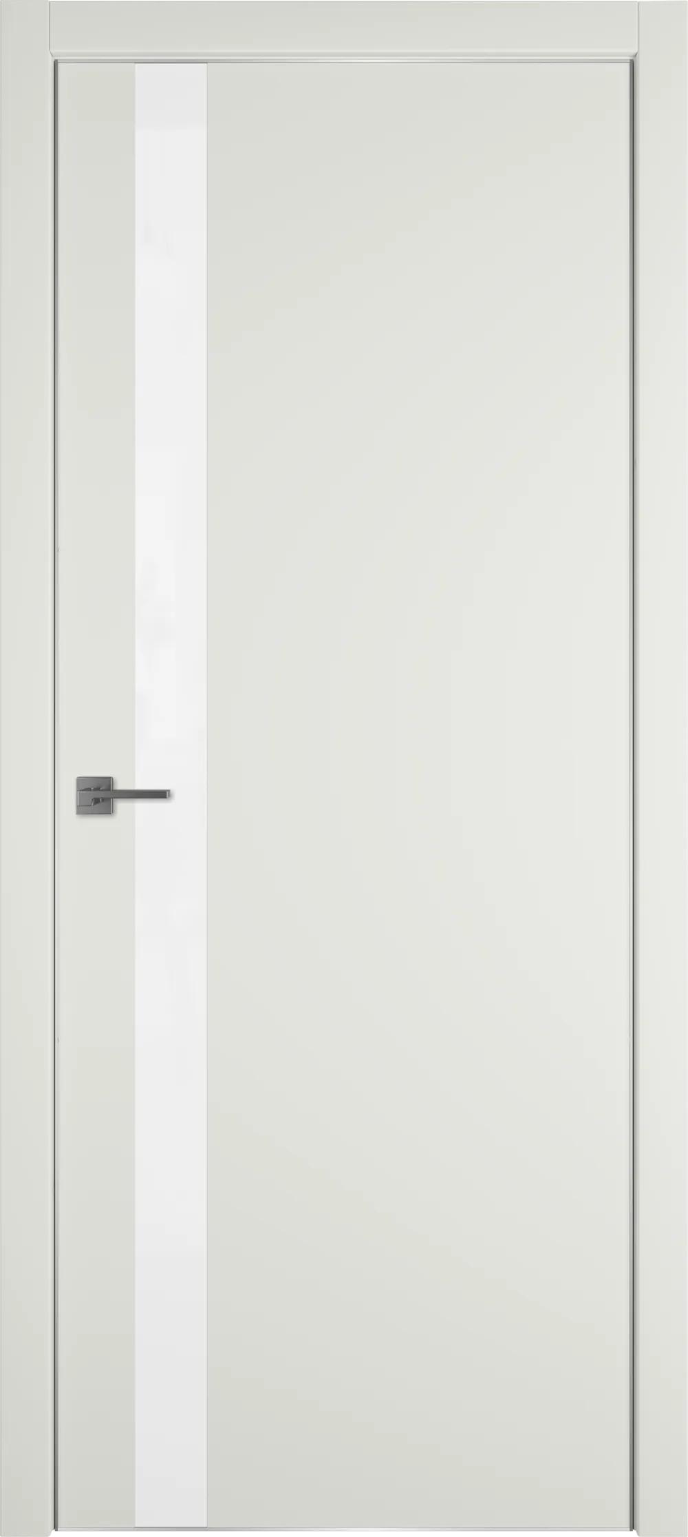 Дверь межкомнатная Urban Urban 1 SV белый лак Emalex MidWhite Silver Edge