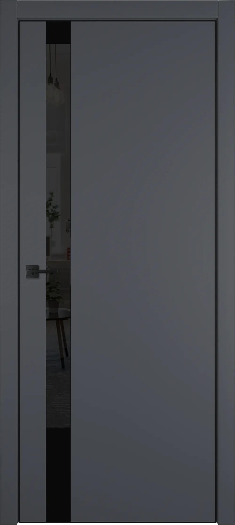 Дверь межкомнатная Urban Urban 1 SV черный лак Emalex Onyx Black Edge