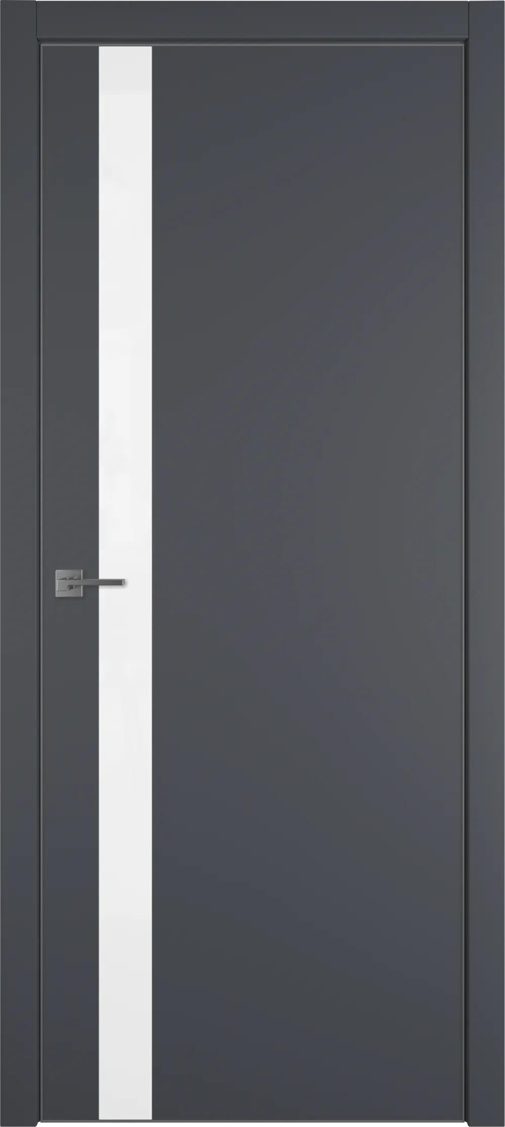 Дверь межкомнатная Urban Urban 1 SV белый лак Emalex Onyx Silver Edge НЕСТАНДАРТ