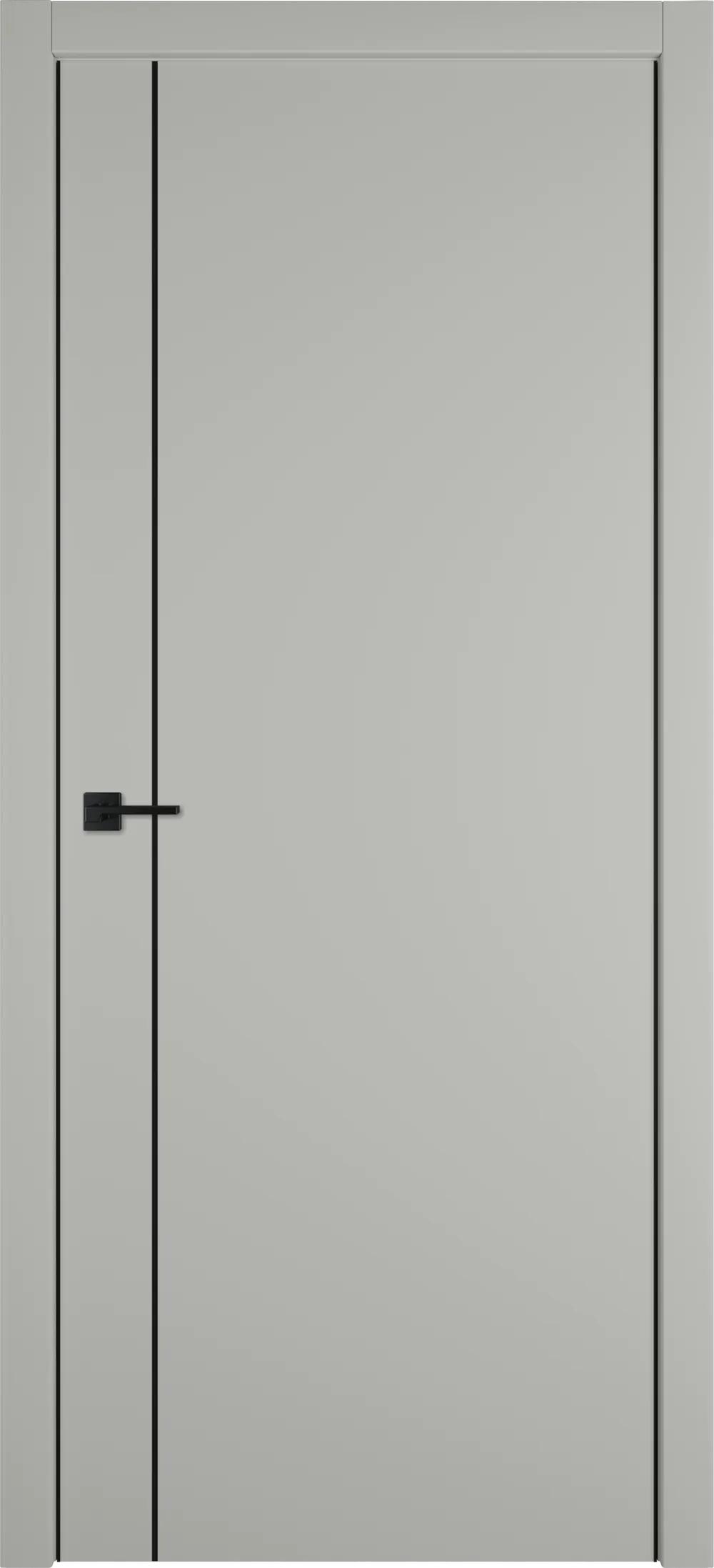 Дверь межкомнатная Urban Urban 1 V Emalex Taupe Black Edge Молдинг черный накладной зпп Eclipse зпз 196 НЕСТАНДАРТ