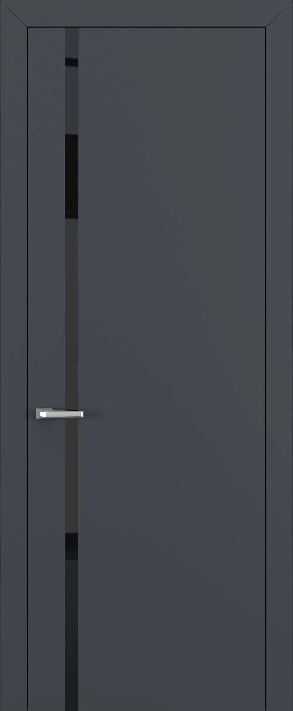 Дверь межкомнатная Квалитет К1 Black Classic Графит премьер мат ABS НЕСТАНДАРТ
