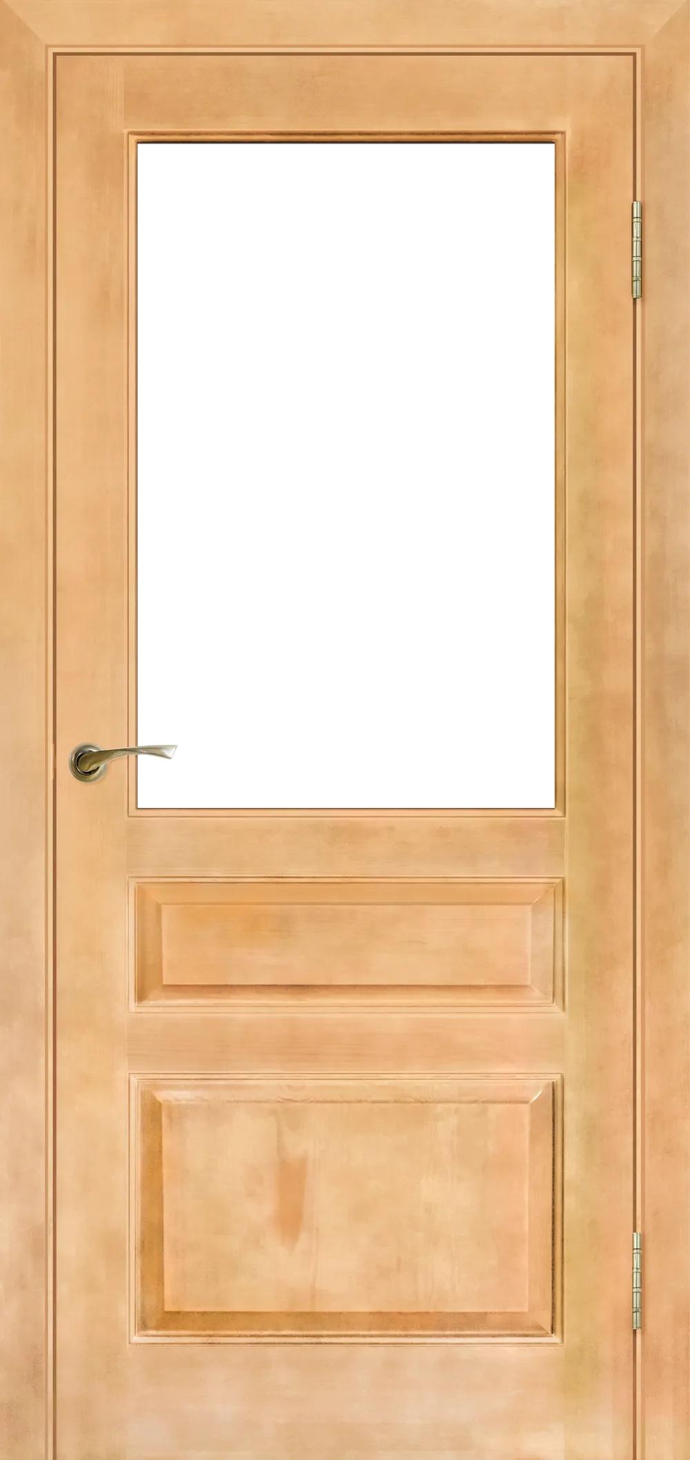 Дверь межкомнатная Массив сосны Модель №5 пмц ДО н Неокрашенный НЕСТАНДАРТ