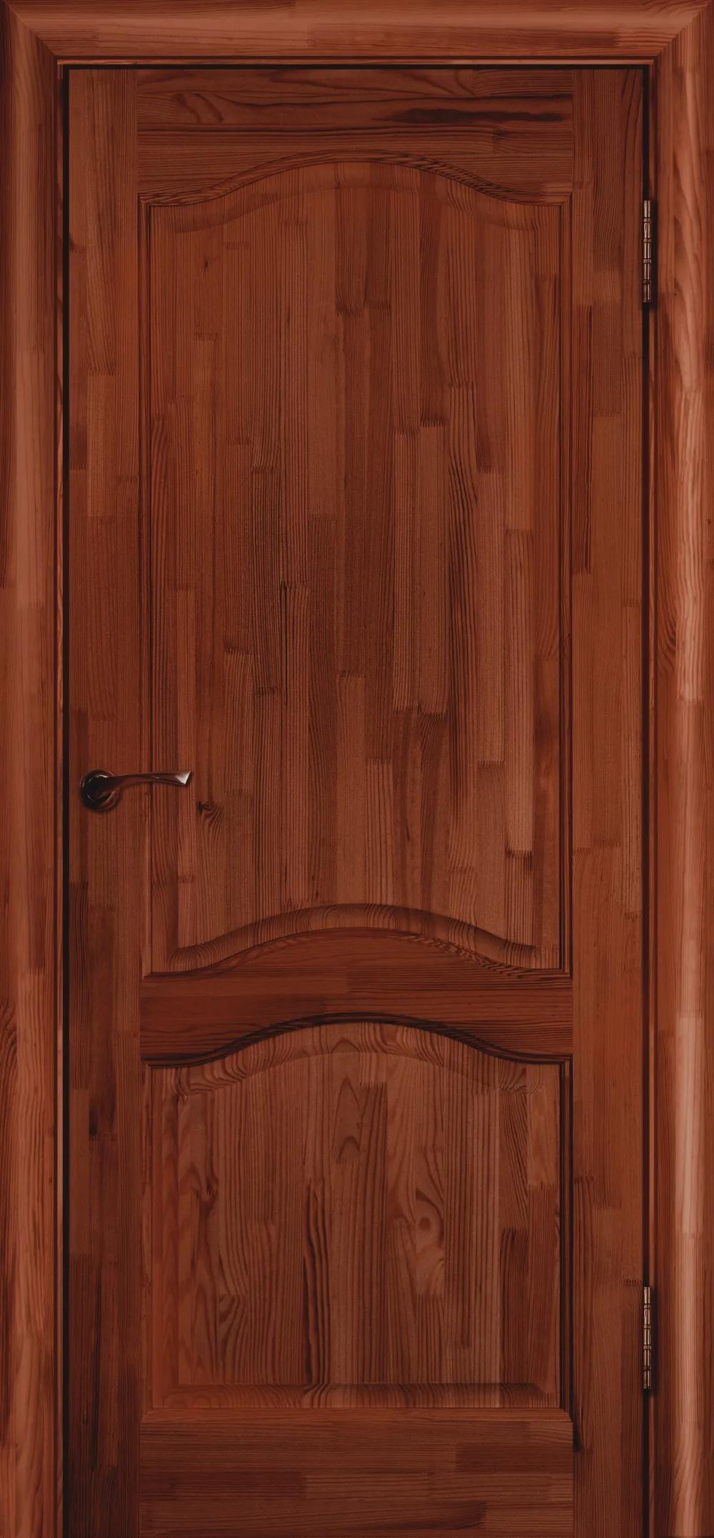 Дверь межкомнатная Массив сосны Модель №7 ДГ Коньяк