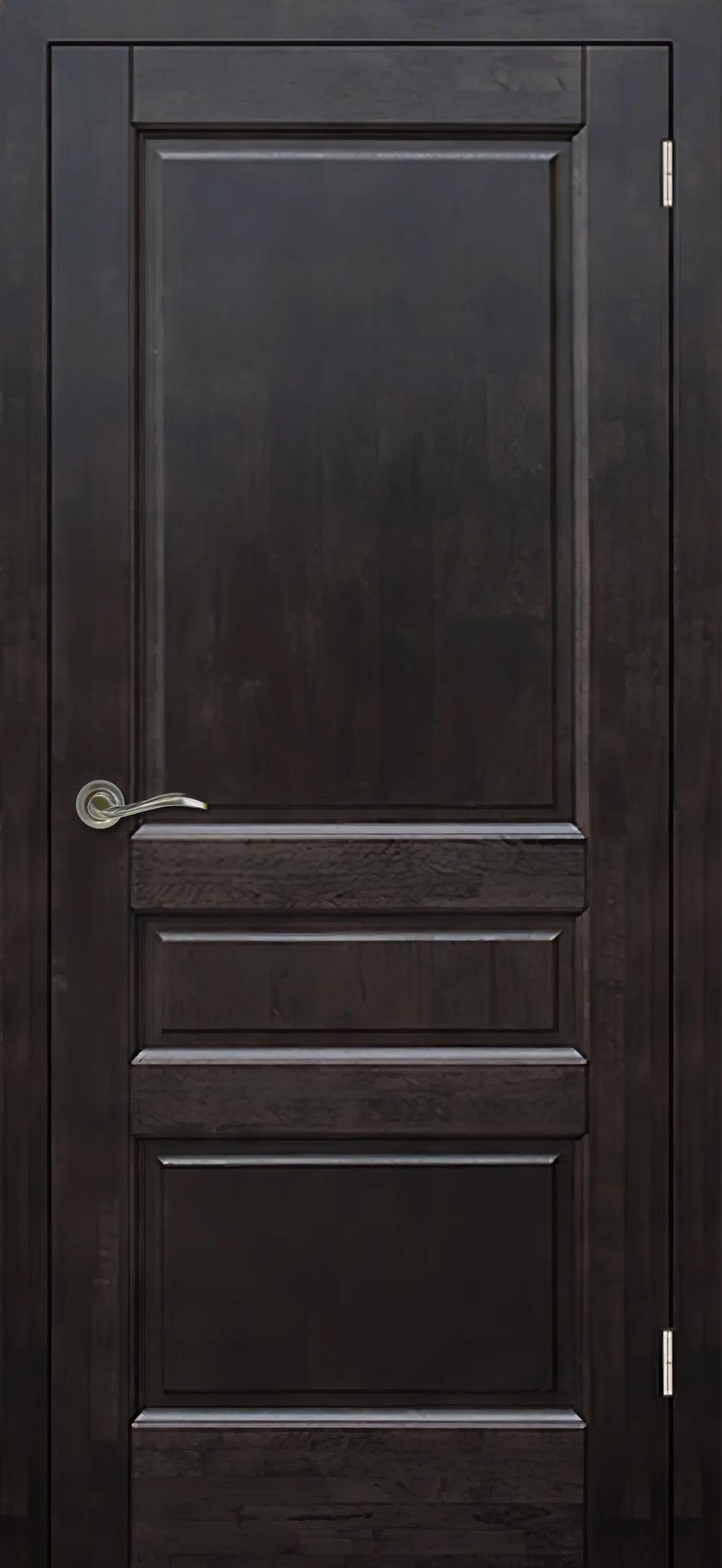 Дверь межкомнатная Массив ольхи Венеция м. ДГ Венге